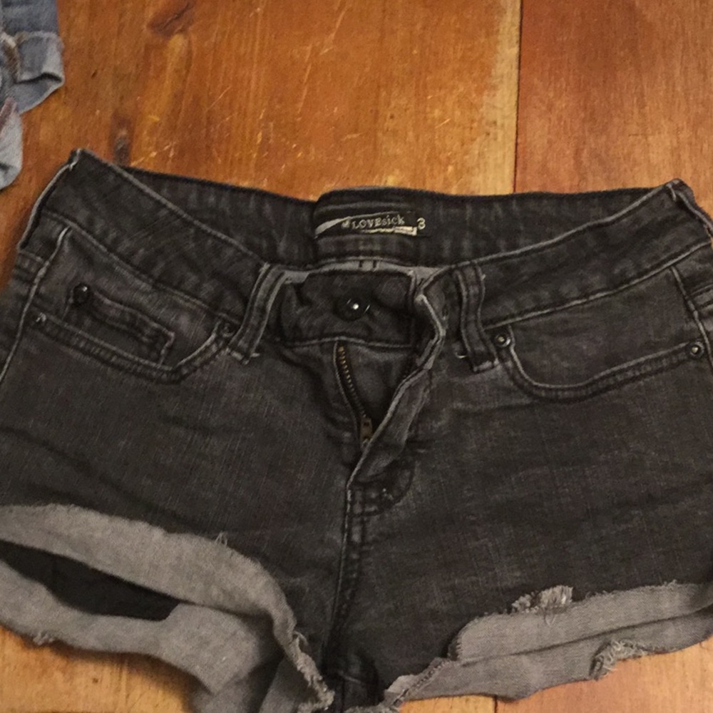 Black shorts